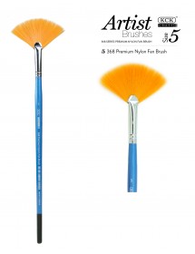 KCK PREMIUM NYLON FAN BRUSH - BR 368 #5